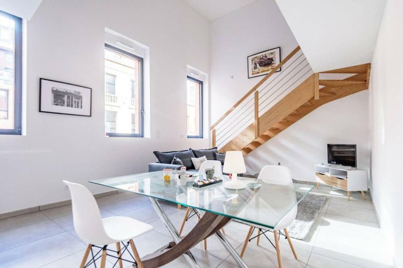 002 - Appartement Duplex Moderne - Jeanne D Arc, ตูลูส ภายนอก รูปภาพ